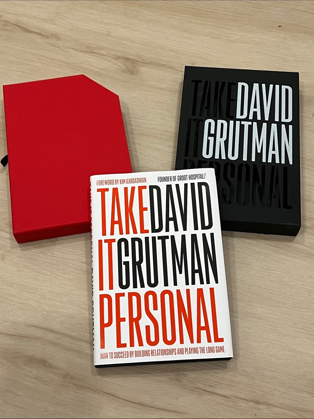 Limited-Edition VIP Box Take It Personal by David Grutman